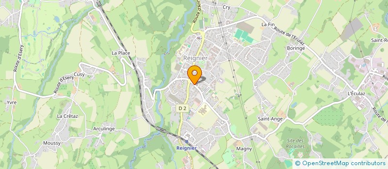 localisation de l'entreprise MONSIEUR LOUIS GUSTIN à REIGNIER-ESERY