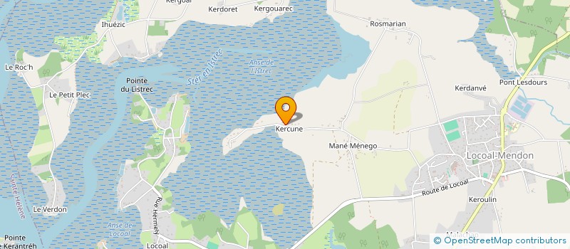 localisation de l'entreprise MONSIEUR LOUIS GUYONVARCH  LOCOAL-MENDON