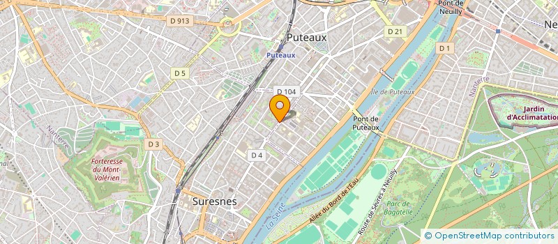localisation de l'entreprise MONSIEUR LOUIS HAUDUROY à SURESNES