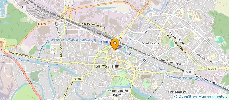 localisation de l'entreprise MONSIEUR LOUIS HAUSE  SAINT-DIZIER