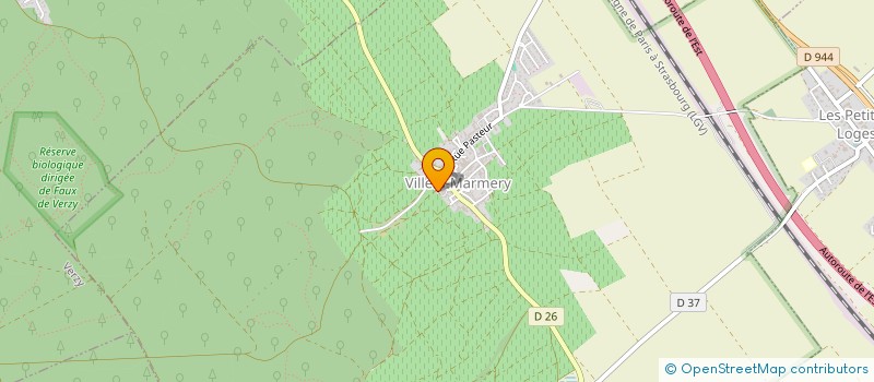 localisation de l'entreprise MONSIEUR LOUIS HAUTEM  VILLERS-MARMERY