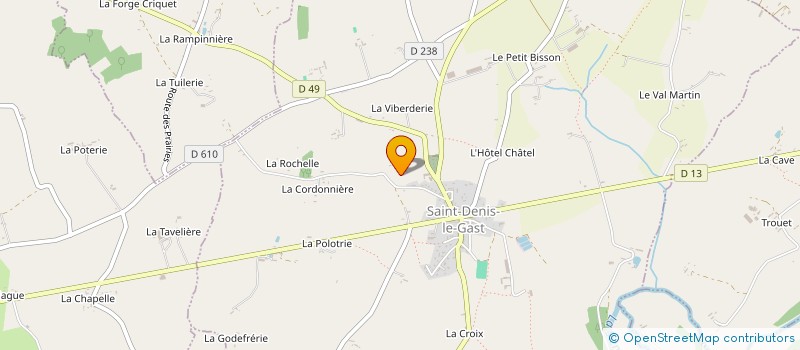 localisation de l'entreprise MONSIEUR LOUIS HEBERT à HAMBYE