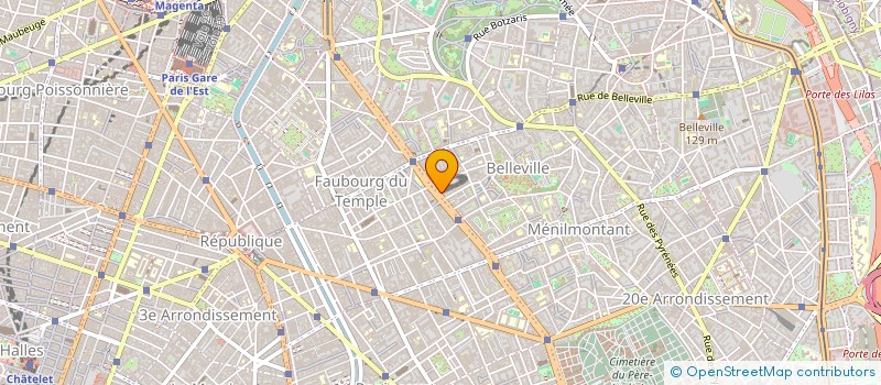 localisation de l'entreprise MONSIEUR LOUIS HEBERT  PARIS