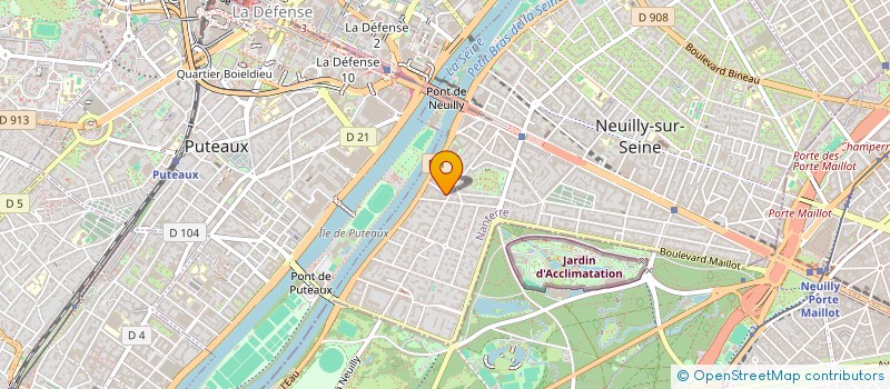 localisation de l'entreprise MONSIEUR LOUIS HEBRAUD à NEUILLY-SUR-SEINE