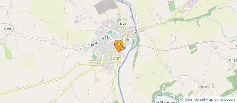 localisation de l'entreprise MONSIEUR LOUIS HELAINE à CONDE-SUR-VIRE