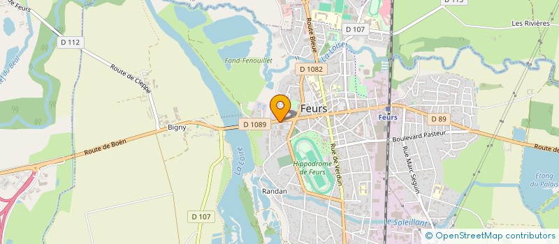 localisation de l'entreprise MONSIEUR LOUIS HEME DE LACOTTE  SALVIZINET