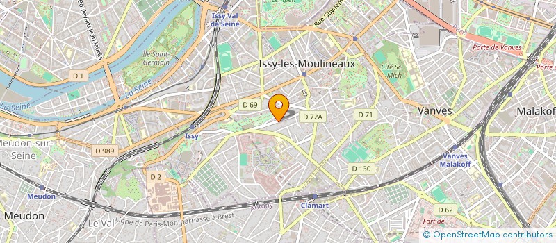 localisation de l'entreprise MONSIEUR LOUIS HENDERSON à ISSY-LES-MOULINEAUX