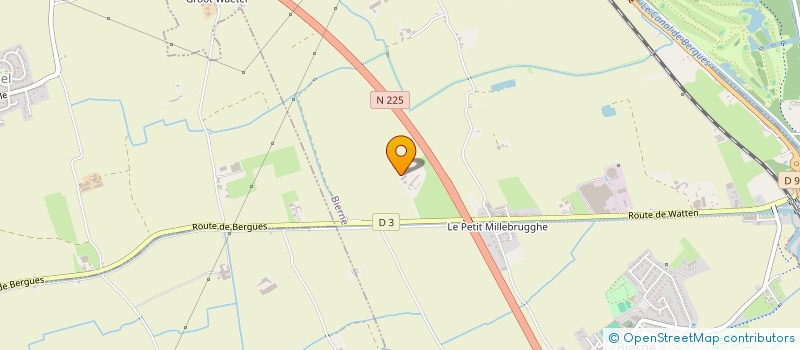 localisation de l'entreprise MONSIEUR LOUIS HENNEBERT  BIERNE