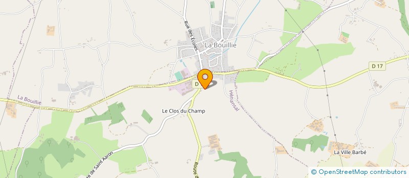 localisation de l'entreprise MONSIEUR LOUIS HENON à HENANSAL