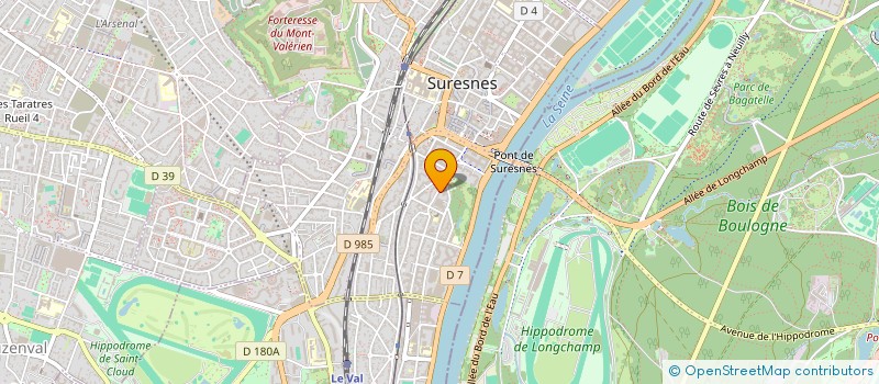 localisation de l'entreprise MONSIEUR LOUIS HERISSON à SURESNES