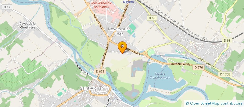 localisation de l'entreprise MONSIEUR LOUIS HERTER  NOYERS-SUR-CHER