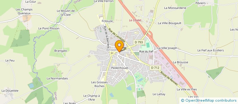 localisation de l'entreprise MONSIEUR LOUIS HERVE  BROONS