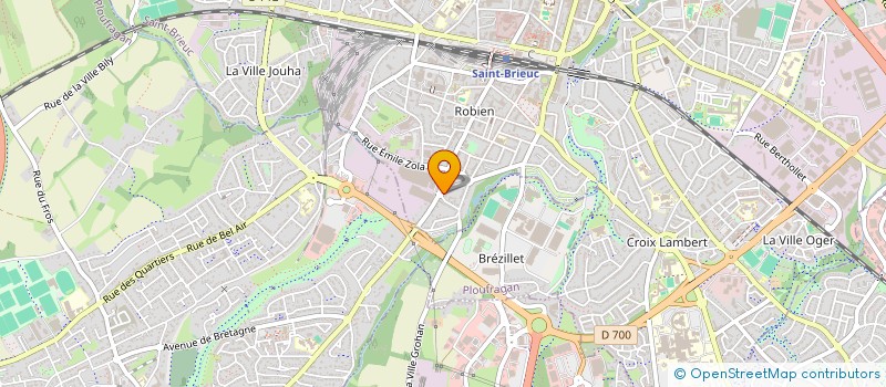 localisation de l'entreprise MONSIEUR LOUIS HERVE  SAINT-BRIEUC