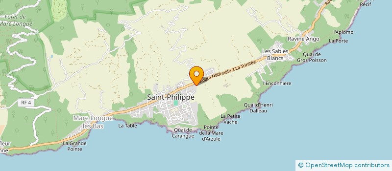 localisation de l'entreprise MONSIEUR LOUIS HOAREAU à SAINT-PHILIPPE