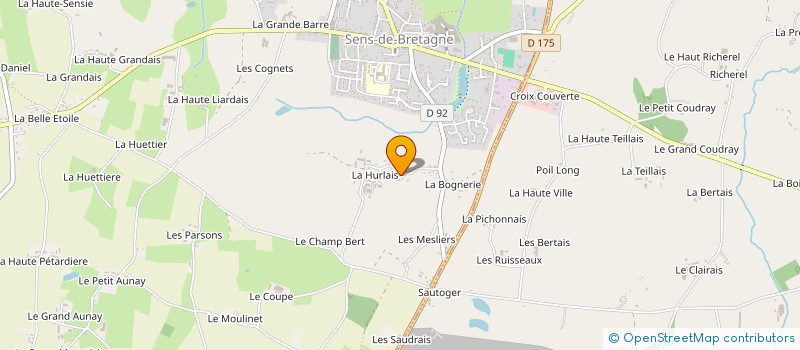 localisation de l'entreprise MONSIEUR LOUIS HODAYER à GAHARD