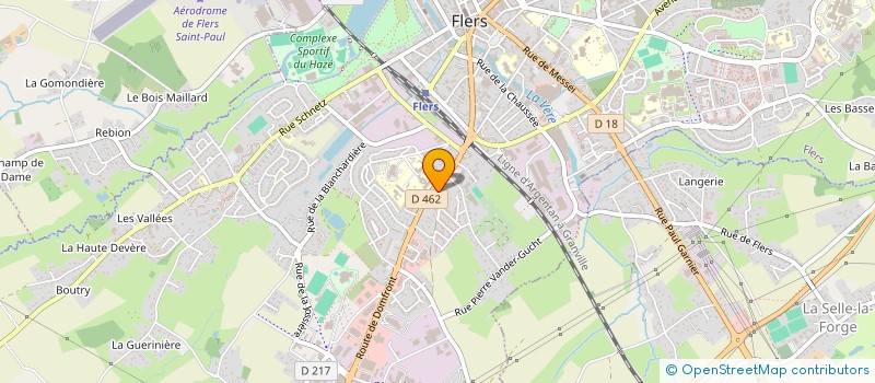 localisation de l'entreprise MONSIEUR LOUIS HONG à FLERS