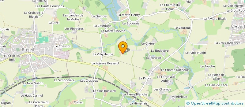 localisation de l'entreprise MONSIEUR LOUIS HOULLIER à SAINT-GILLES