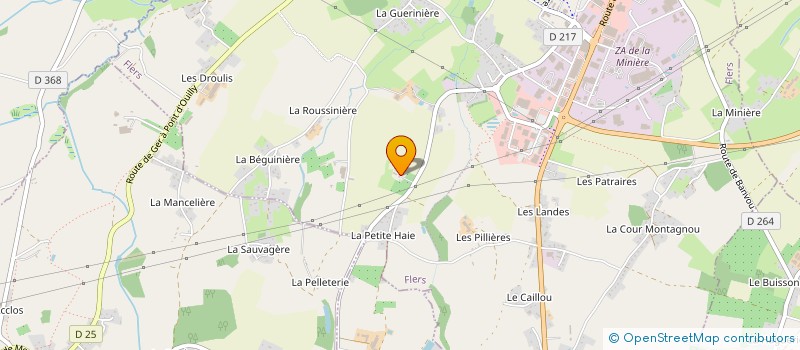 localisation de l'entreprise MONSIEUR LOUIS HUARD à FLERS