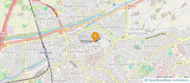 localisation de l'entreprise MONSIEUR LOUIS HUGI à PERPIGNAN