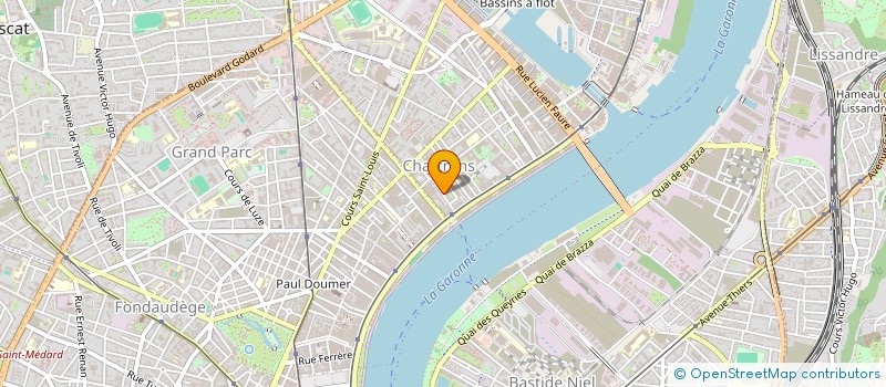 localisation de l'entreprise MONSIEUR LOUIS HUGUET  BORDEAUX