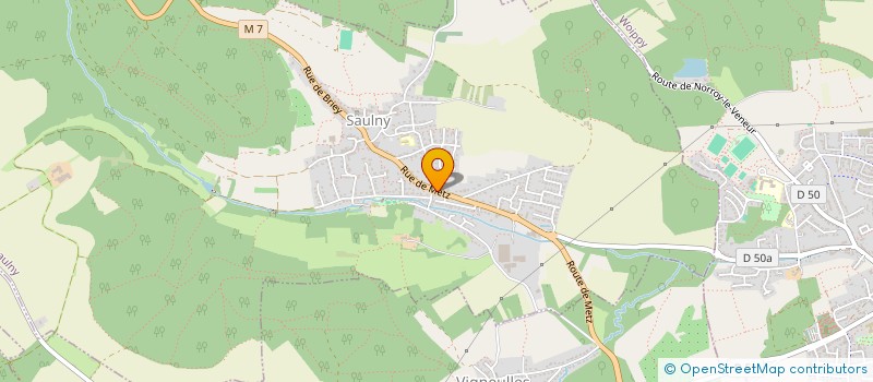 localisation de l'entreprise MONSIEUR LOUIS HUMBERT  SAULNY