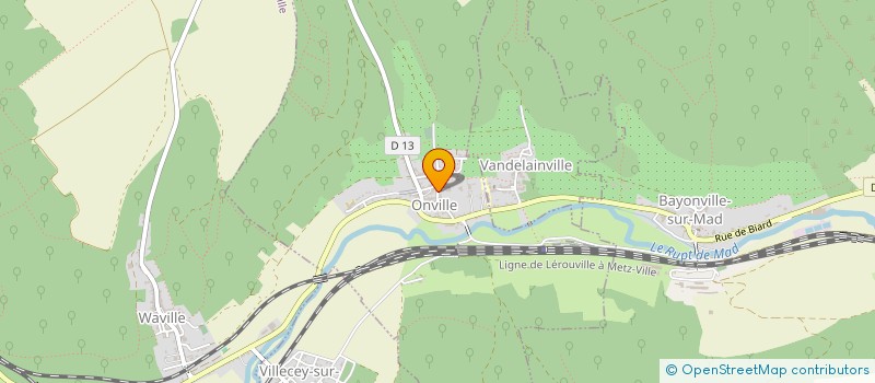 localisation de l'entreprise MONSIEUR LOUIS HUMBLET  ONVILLE