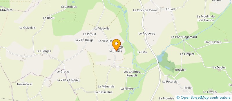 localisation de l'entreprise MONSIEUR LOUIS HURE à QUEDILLAC