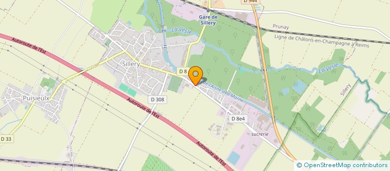 localisation de l'entreprise MONSIEUR LOUIS HUTIER  SILLERY