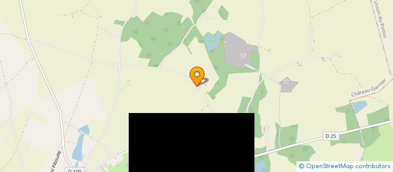localisation de l'entreprise MONSIEUR LOUIS HUVELIN  CHATEAU-GARNIER