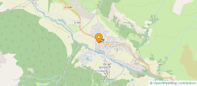 localisation de l'entreprise MONSIEUR LOUIS IBANEZ à LE MONETIER-LES-BAINS