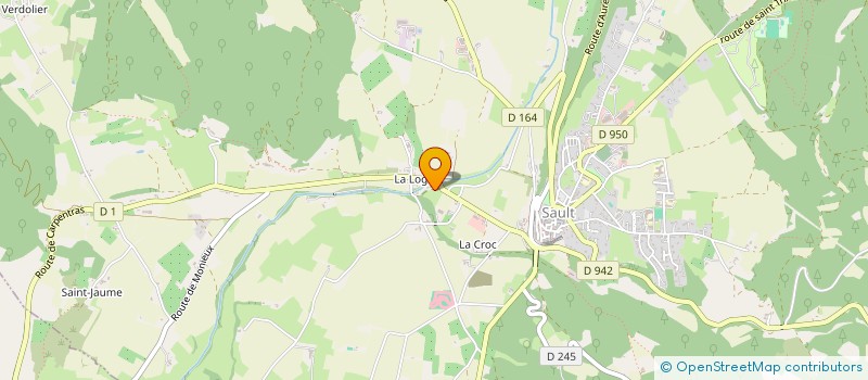 localisation de l'entreprise MONSIEUR LOUIS IGOULEM  SAULT