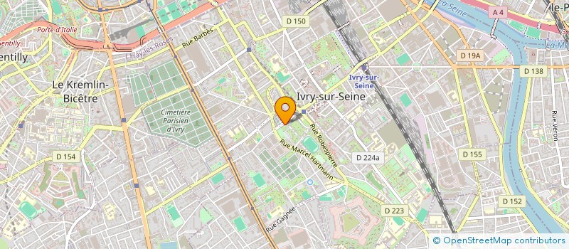 localisation de l'entreprise MONSIEUR LOUIS ILCIUKAS  IVRY-SUR-SEINE