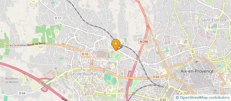 localisation de l'entreprise MONSIEUR LOUIS IMBO  AIX-EN-PROVENCE