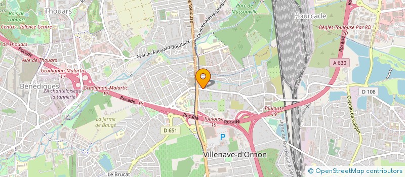 localisation de l'entreprise MONSIEUR LOUIS IPPOLITO  VILLENAVE-D'ORNON