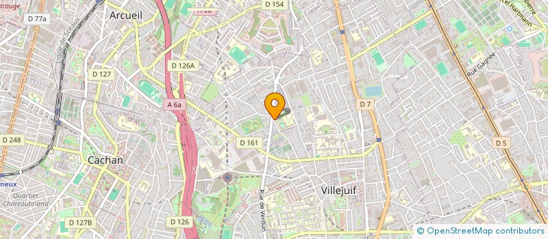 localisation de l'entreprise MONSIEUR LOUIS ISNARD  VILLEJUIF