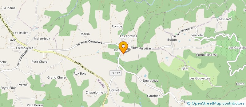 localisation de l'entreprise MONSIEUR LOUIS JACOUTON  LEMPS