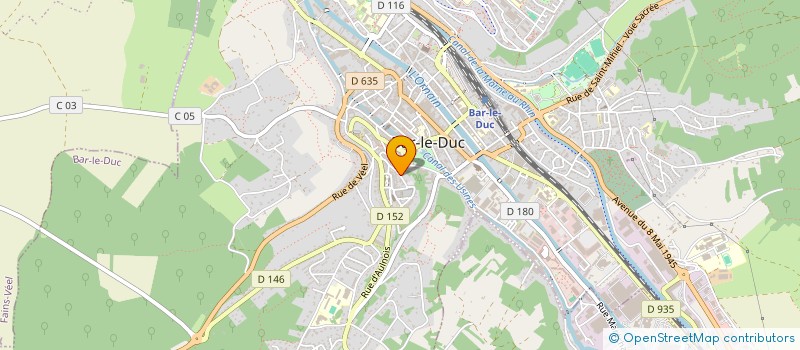 localisation de l'entreprise MONSIEUR LOUIS JACQUE à BAR-LE-DUC