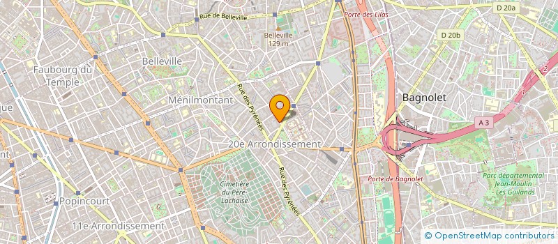 localisation de l'entreprise MONSIEUR LOUIS JACQUOT  PARIS