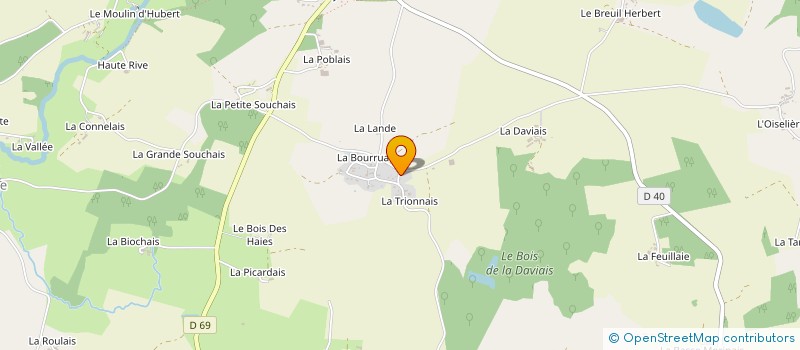 localisation de l'entreprise MONSIEUR LOUIS JAOUEN  SAINT-AUBIN-DES-CHATEAUX