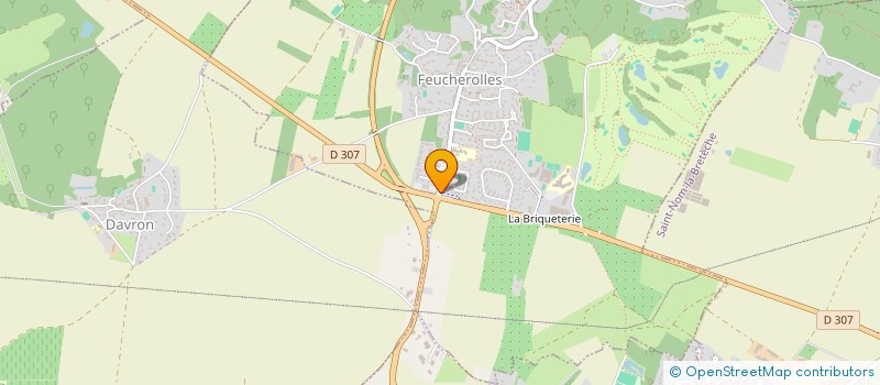 localisation de l'entreprise MONSIEUR LOUIS JAUBERT  FEUCHEROLLES