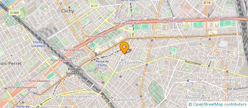 localisation de l'entreprise MONSIEUR LOUIS JAUMAUX  PARIS