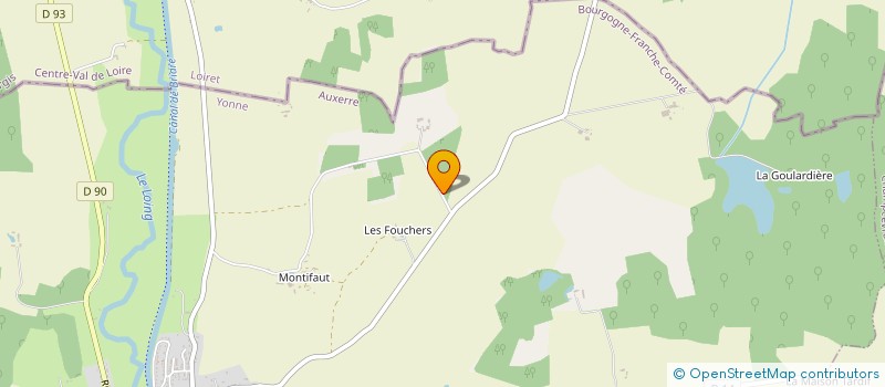 localisation de l'entreprise MONSIEUR LOUIS JAUPITRE  CHAMPCEVRAIS