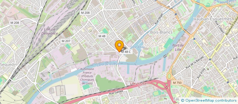 localisation de l'entreprise MONSIEUR LOUIS-JEAN CLAEYSSEN  LILLE