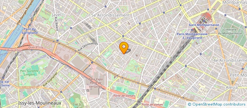 localisation de l'entreprise MONSIEUR LOUIS-JEAN COUDERC  PARIS