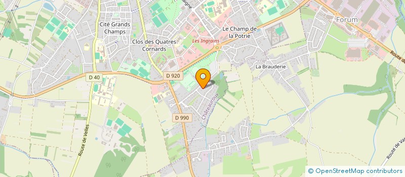 localisation de l'entreprise MONSIEUR LOUIS JEANNEY à CHATEAUROUX