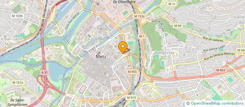 localisation de l'entreprise MONSIEUR LOUIS JOCHUM  METZ