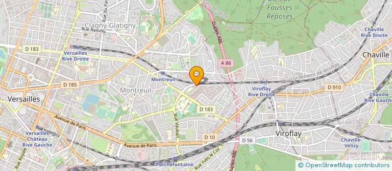 localisation de l'entreprise MONSIEUR LOUIS JOSEPH KIRSCH à VERSAILLES