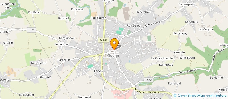 localisation de l'entreprise MONSIEUR LOUIS JOURDAN à PLOUHA
