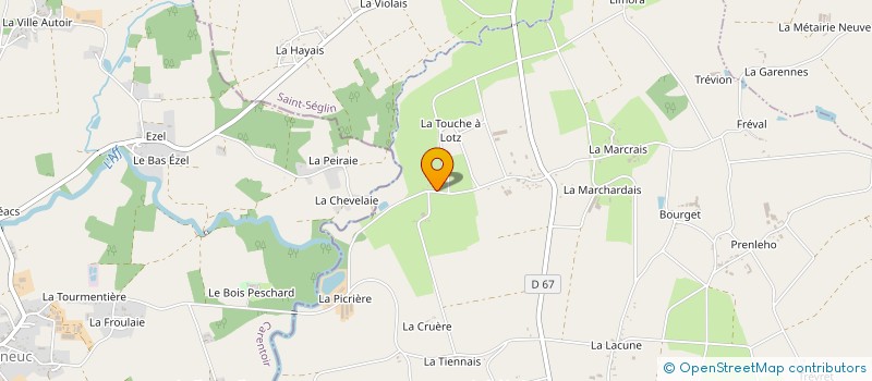 localisation de l'entreprise MONSIEUR LOUIS JOURNIAC  SAINT-GANTON