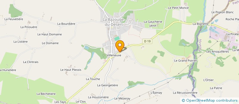 localisation de l'entreprise MONSIEUR LOUIS JOUSSELIN à LE FERRE